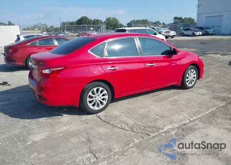 2018 Nissan Sentra Sv z USA, uszkodzony, nr VIN 3N1AB7AP1JY344952